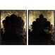 Exotic Nights Black Luxe Art, Set Of 2